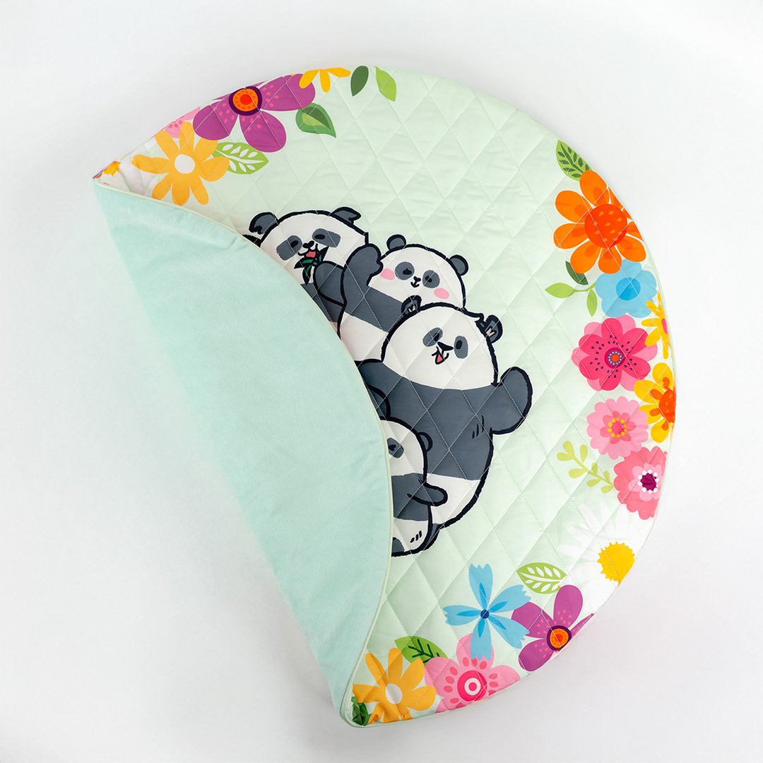 OCEAN PARK PANDA SPRING ROUND PICNIC MAT