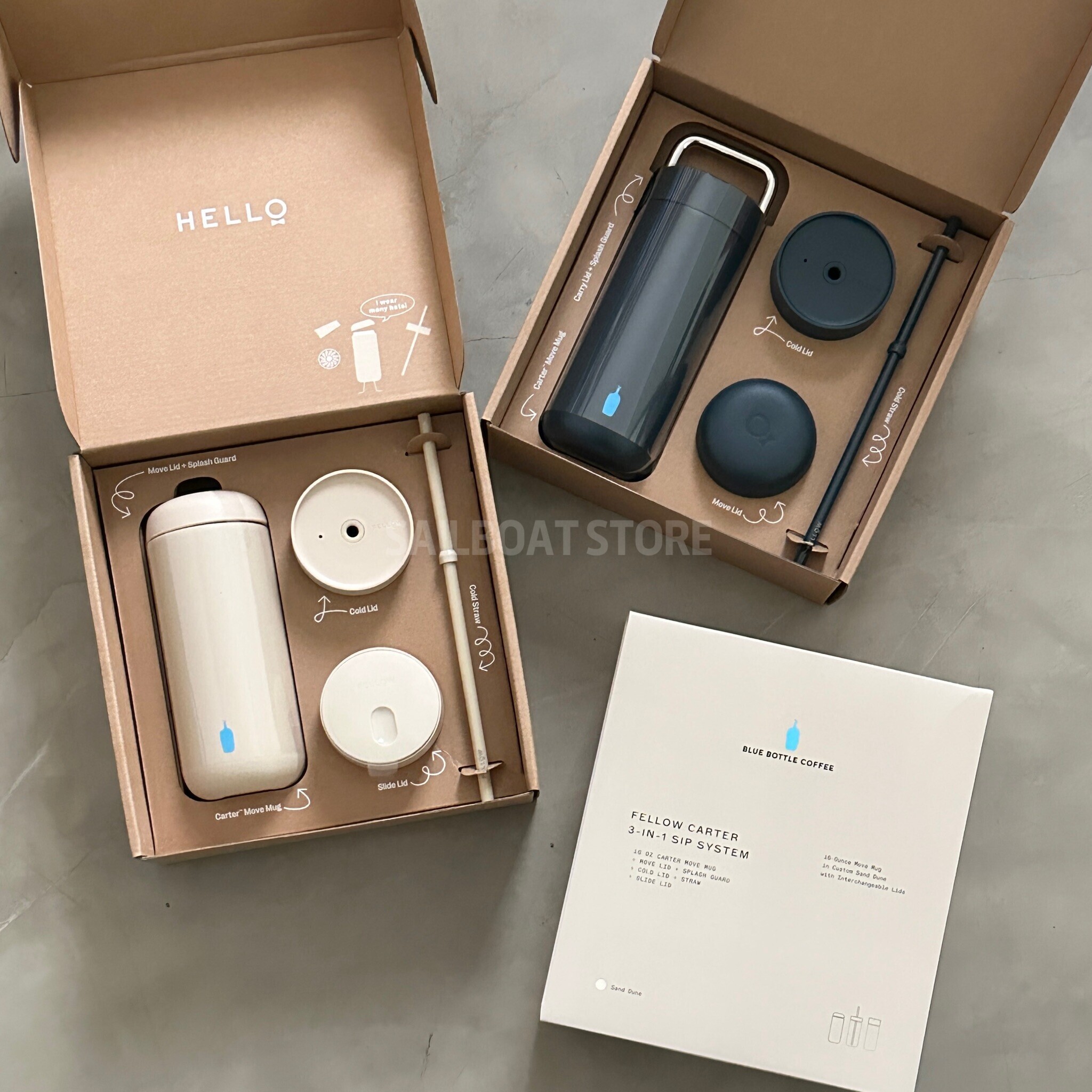 #現貨 BLUE BOTTLE 藍瓶 2025 限定假日系列 沙丘色保溫杯 隨行杯 多功能蓋組