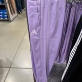 [S] ADIDAS POWDER PLUM WOMEN'S 3 STRIPED TRACK PANTS TRICOT, JX0493-POWDER PLUM (SZZ900)