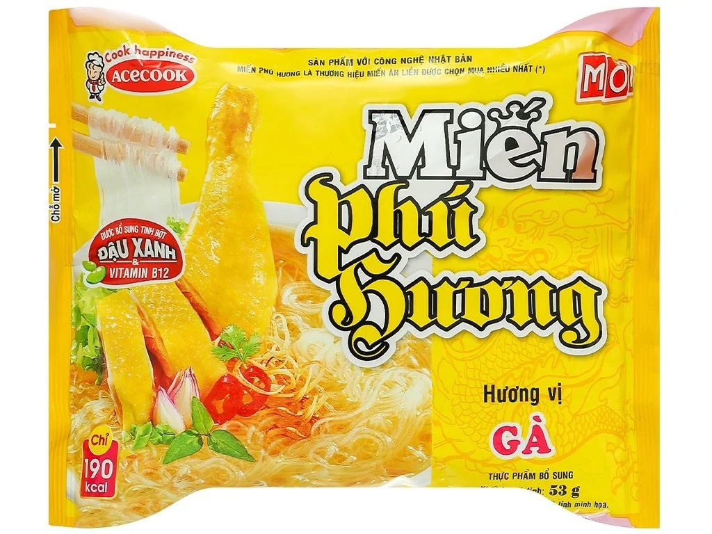Phu Huong Chicken Flavored Vermicelli 54g