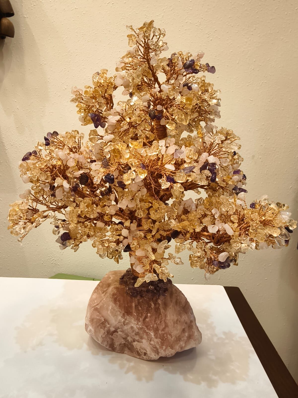 0102CYST46-水晶CS-招財水晶樹中碼 (A46)