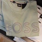 [S] HUGO BOSS PASTEL GREEN JERSEY C-THOMPSON T-SHIRT, 50562853-330 (SZZ902)