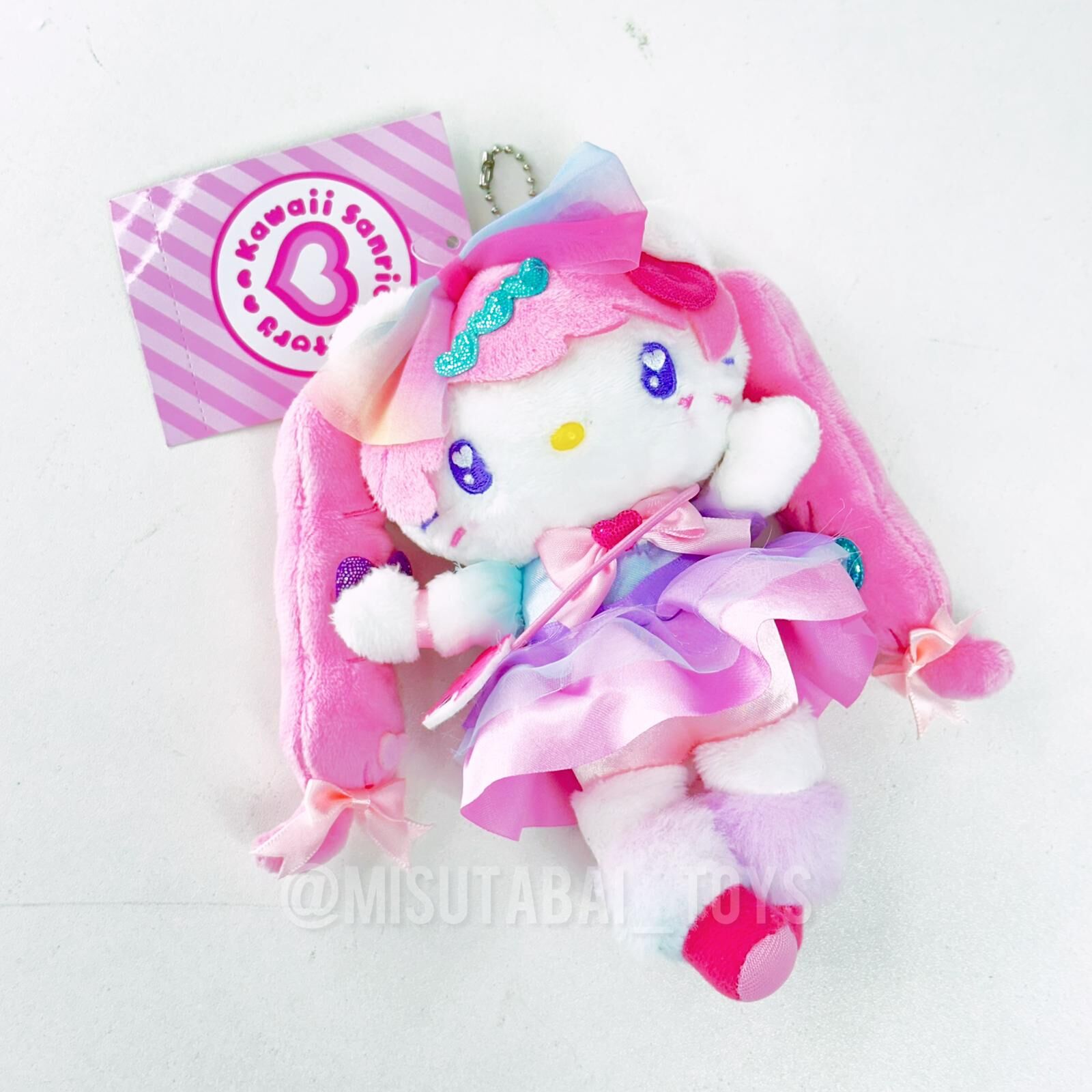 Sanrio Hello Kitty 原宿限定長腿掛件公仔