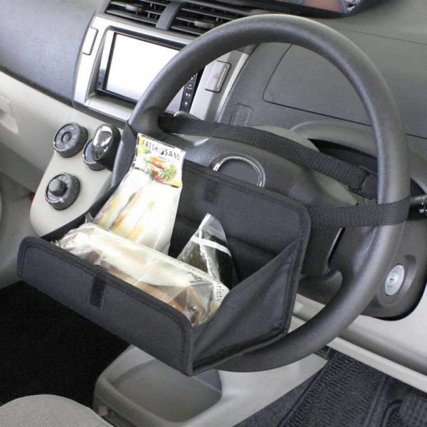 日本 NAPOLEX 車用駕駛座餐桌 餐盤 吊掛式餐桌 置物盤 兩用 SDF-1