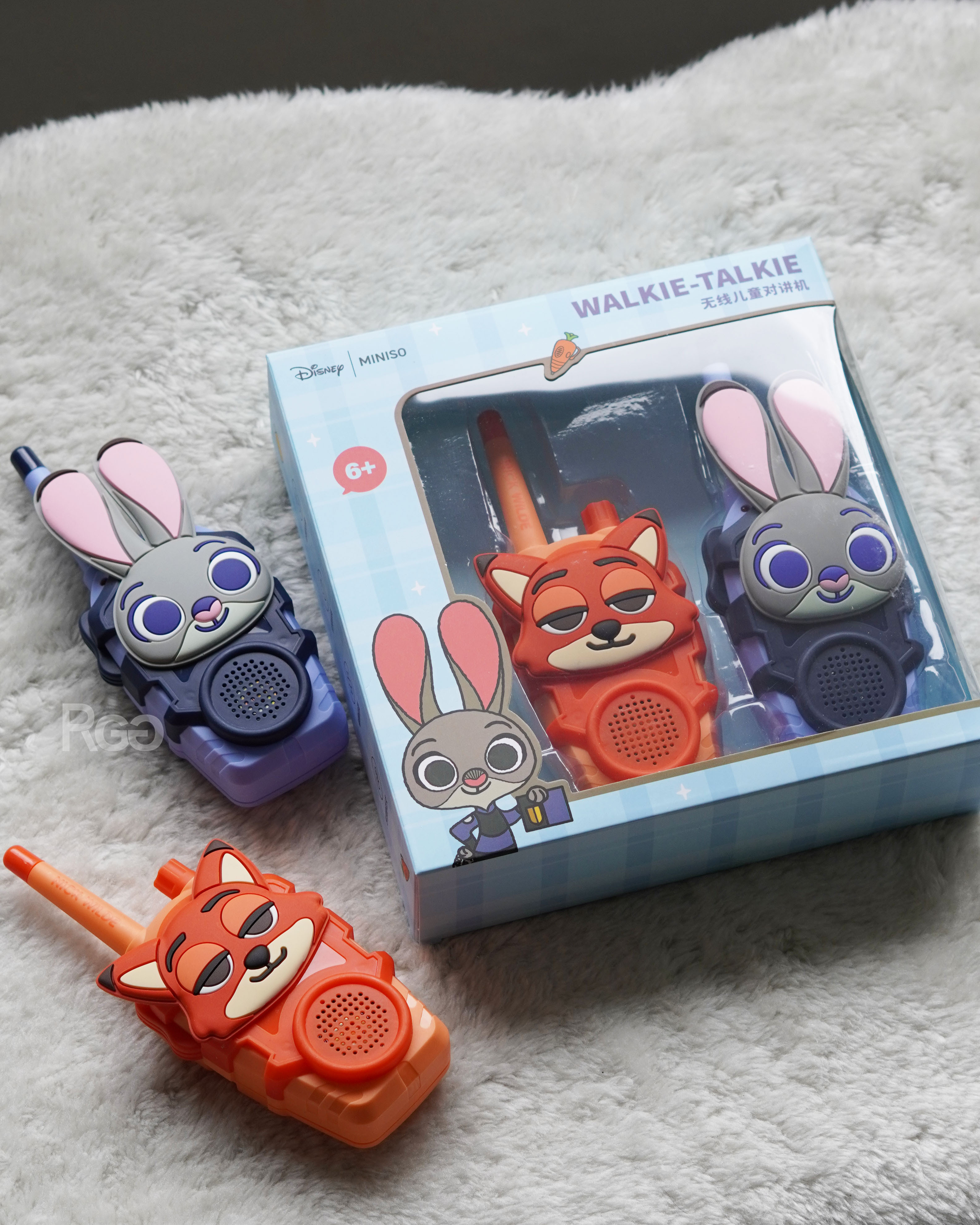 Disney Zootopia 動物方城市 無線兒童對講機