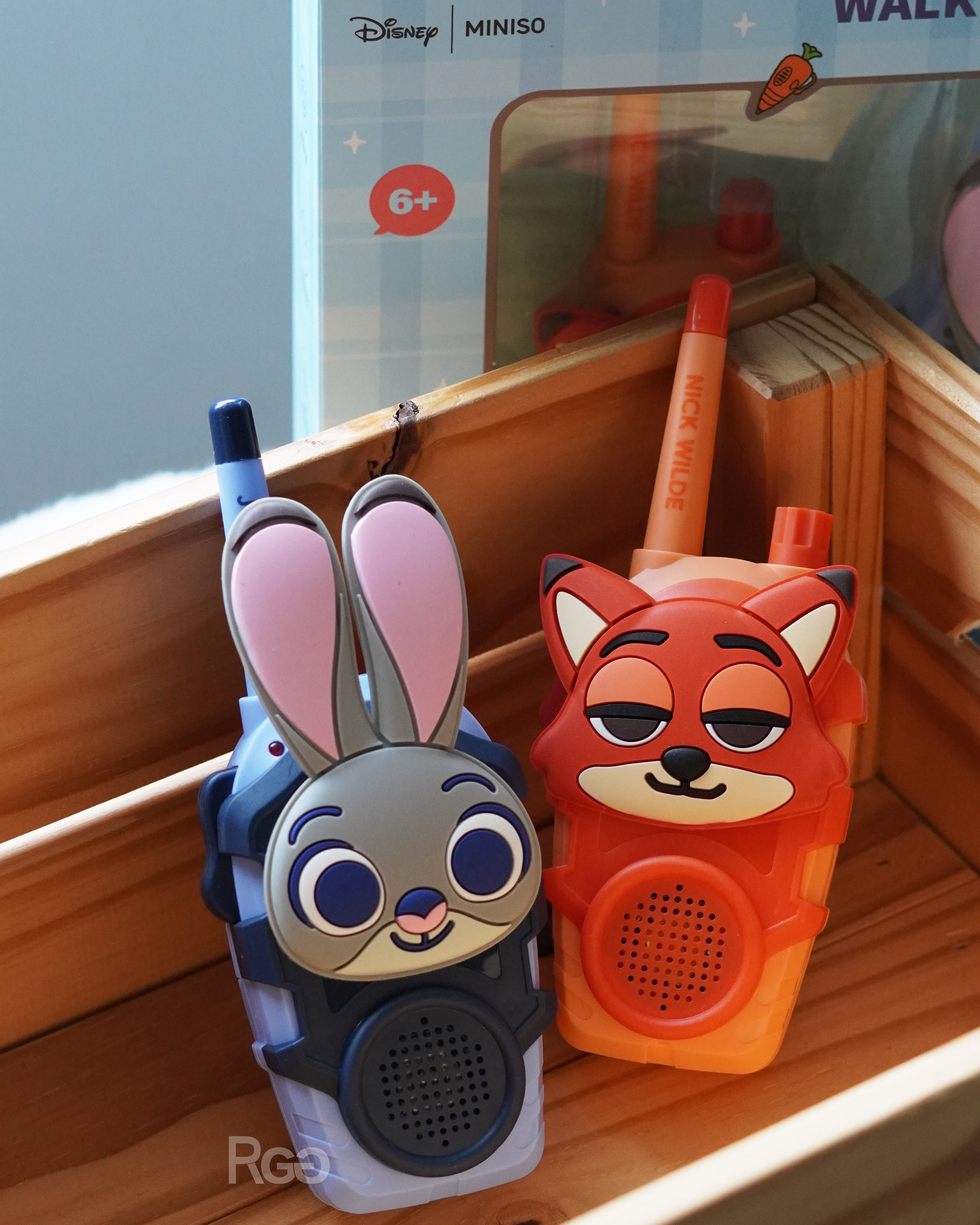 Disney Zootopia 動物方城市 無線兒童對講機