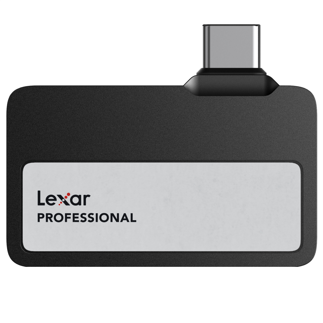 Lexar® Professional Go Portable SSD - SL400 1TB USB 3.2 Gen2 Type-C(up to 1050MB/s read, up to 1000MB/s write)