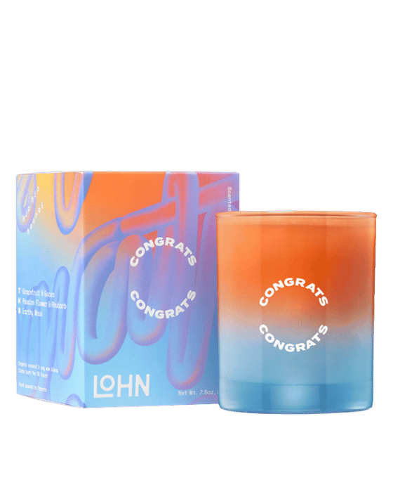 CONGRATS 滿心恭喜慶祝蠟燭