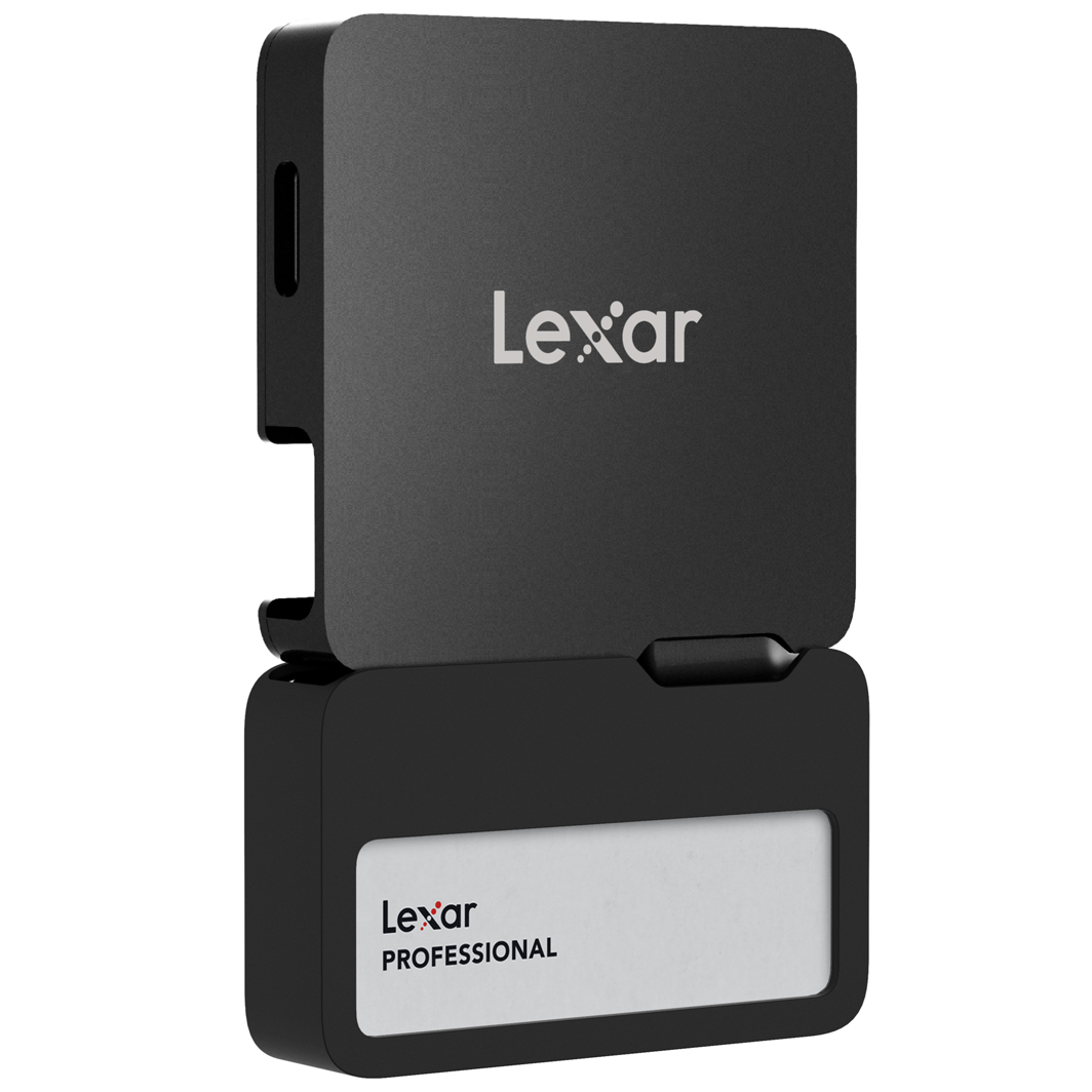 Lexar® SL400 Professional Go Portable SSD with Hub 2TB USB 3.2 Gen2 Type-C(up to 1050MB/s read, up to 1000MB/s write)