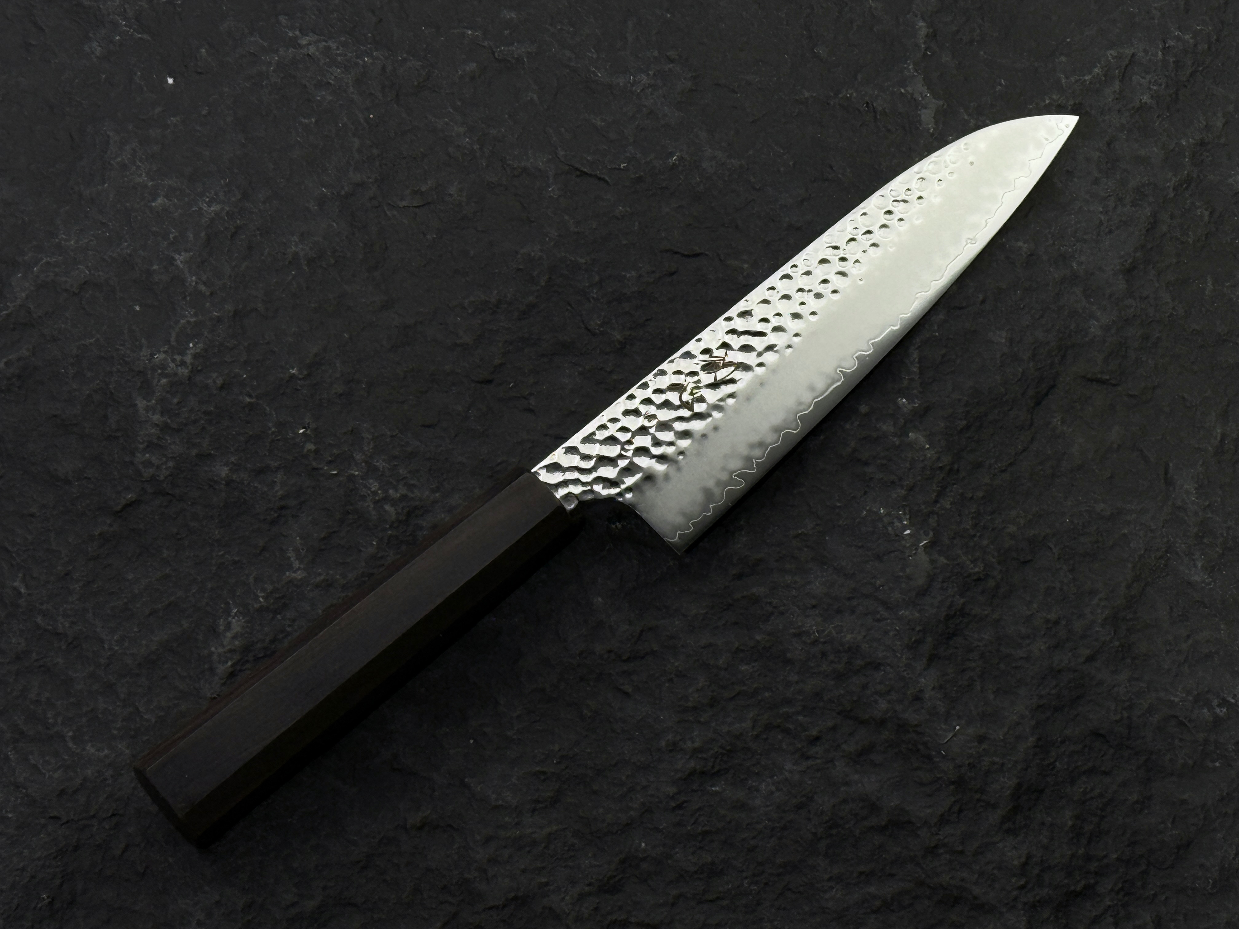 初心 隼 VG-10 槌目 三德 黑檀柄