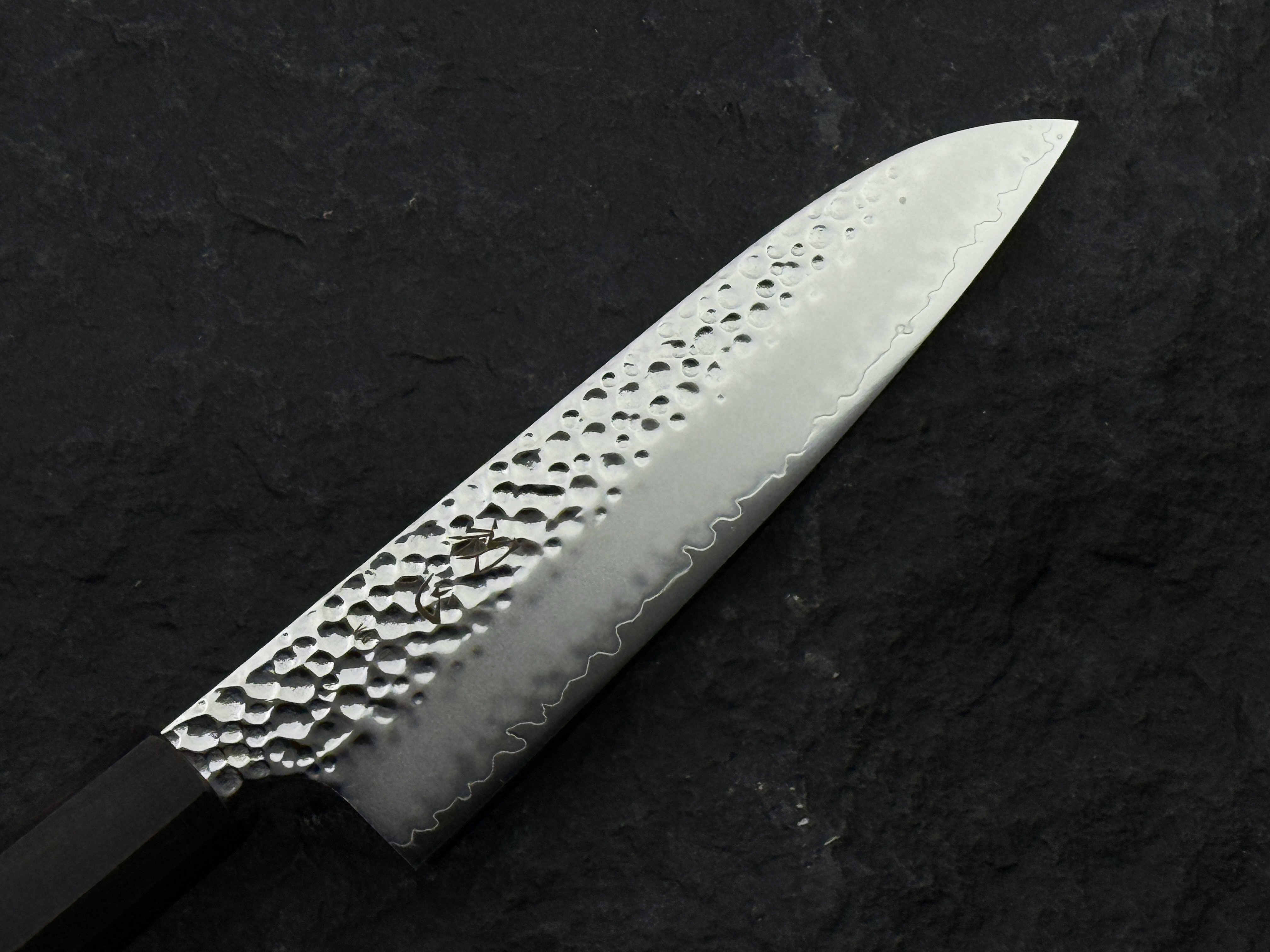 初心 隼 VG-10 槌目 三德 黑檀柄