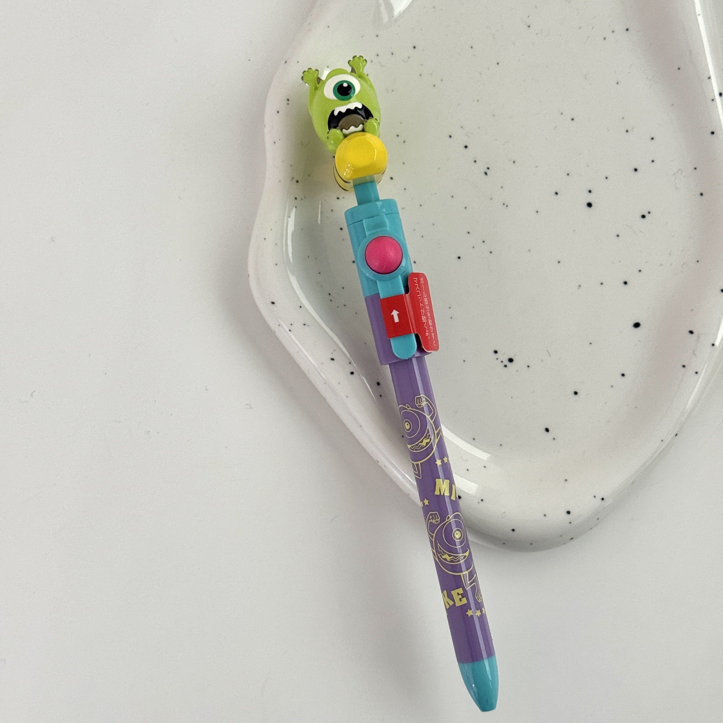 現貨┃日本 Disney 迪士尼 史迪奇 阿拉丁 大眼仔 柴郡貓 妙妙貓 轉轉滾珠 黑色 原子筆