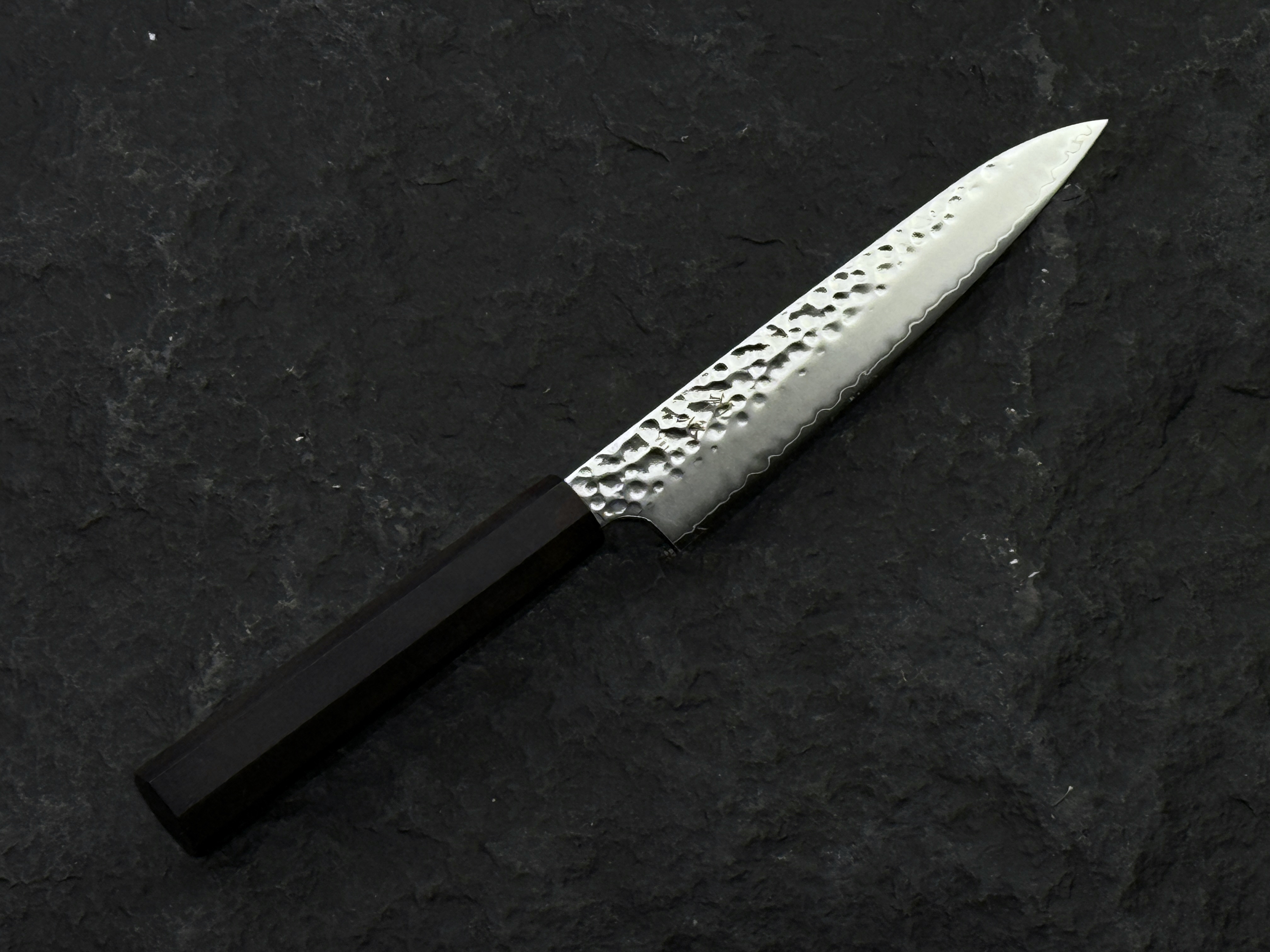 初心 隼 VG-10 槌目 小刀 黑檀柄