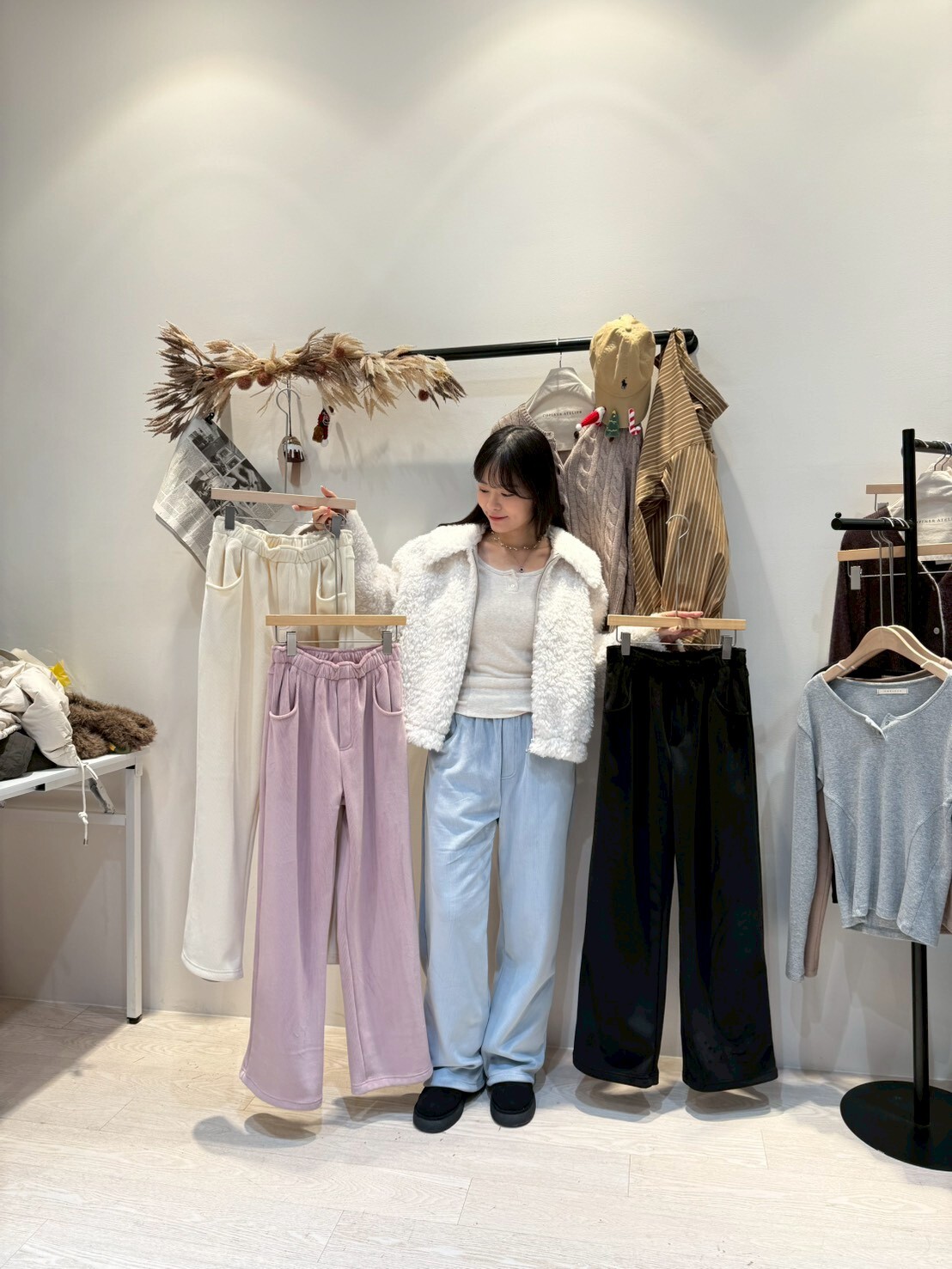 CP5310 休閒長腿加絨燈芯絨褲