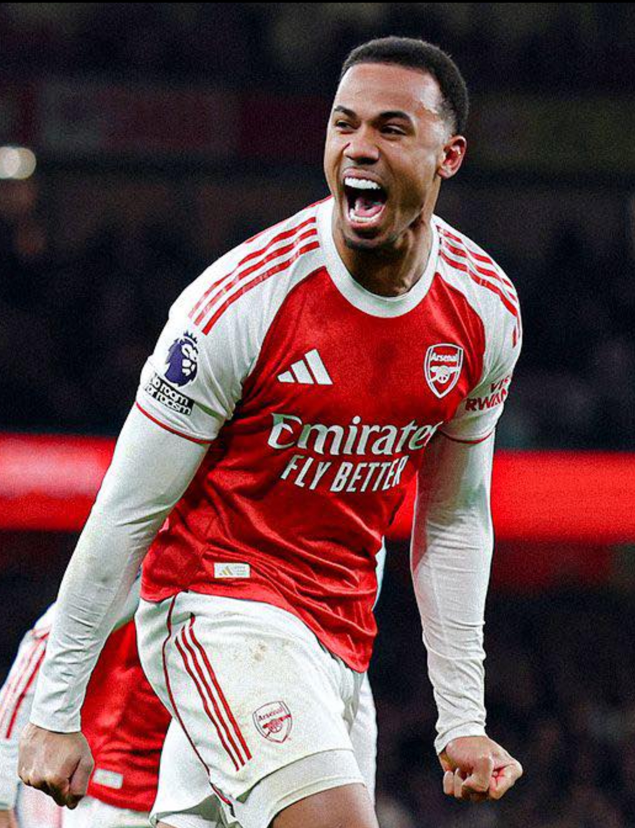 2025 Arsenal Authentic Home Shirt with EPL Nameset & Patch