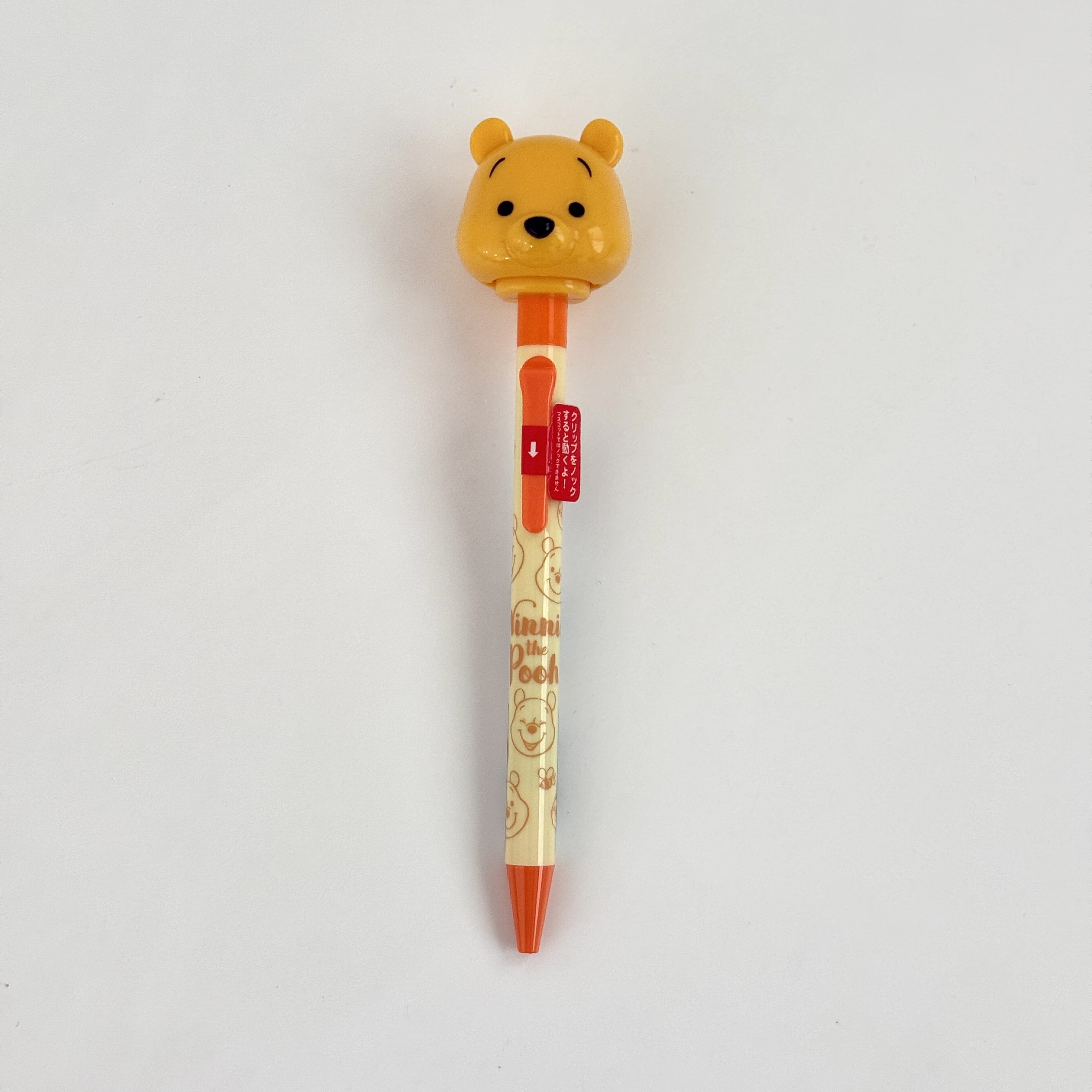 現貨┃日本 Disney 迪士尼 史迪奇 唐老鴨 三眼怪 熊抱哥 維尼 大頭可動身體 原子筆 黑色