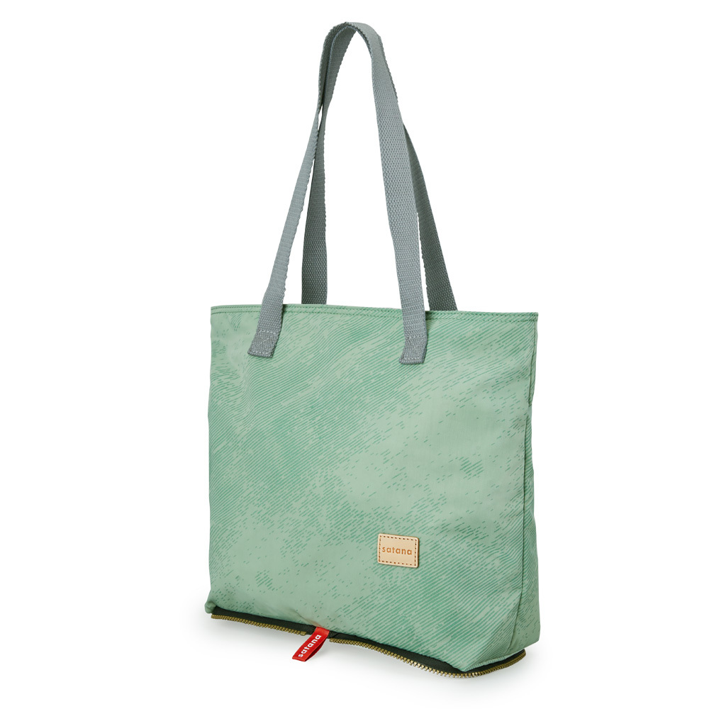 Soldier 折疊托特包/購物袋​-躍金綠