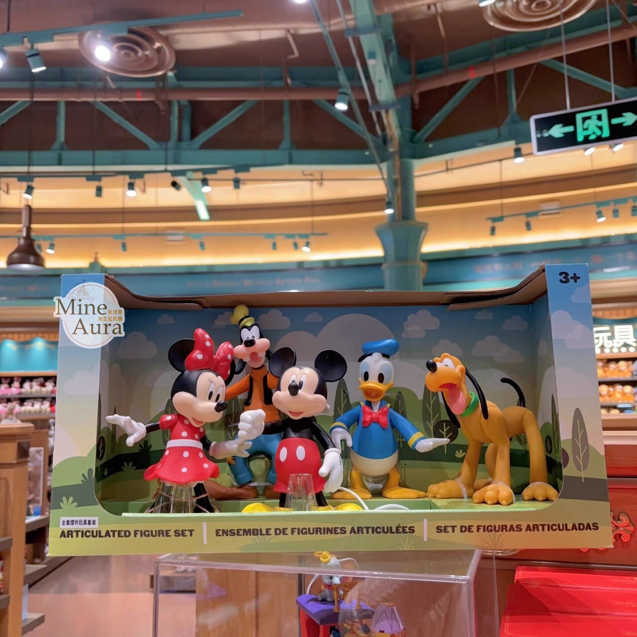 米奇 Mickey 與好友們 經典角色 公仔 擺飾品 -上海迪士尼樂園