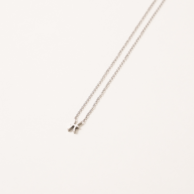 miramira星軌｜雙魚座項鍊B5089-銀74312