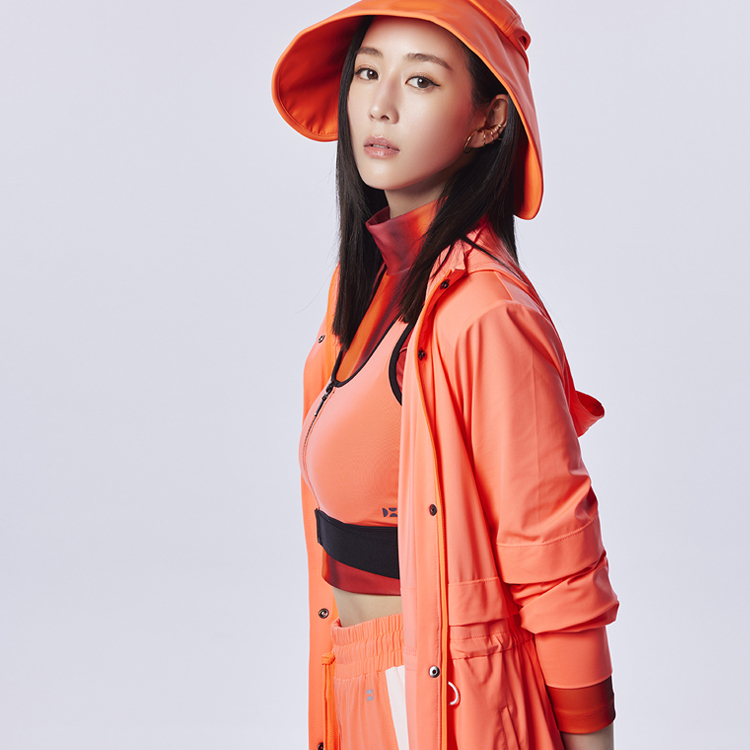 Vintage style hooded jacket