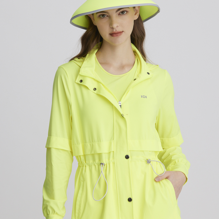 Vintage style hooded jacket