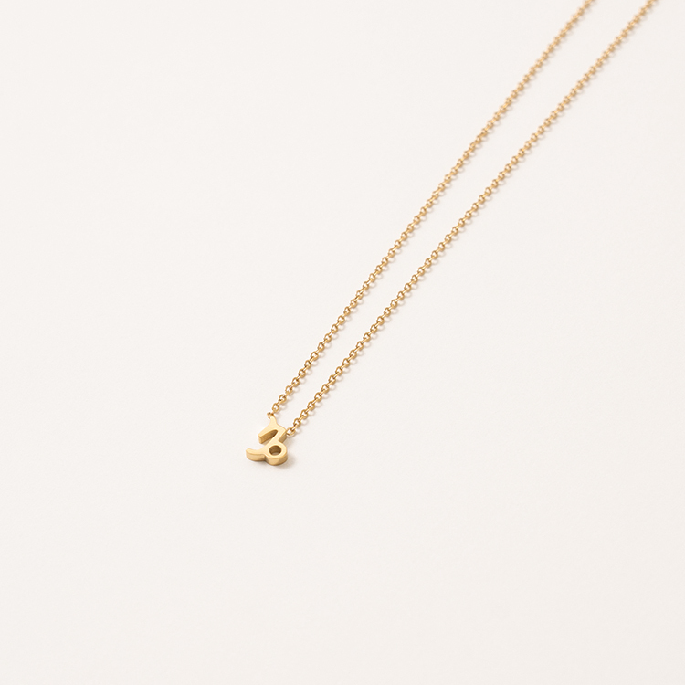 miramira星軌｜摩羯座項鍊B5095-金33149