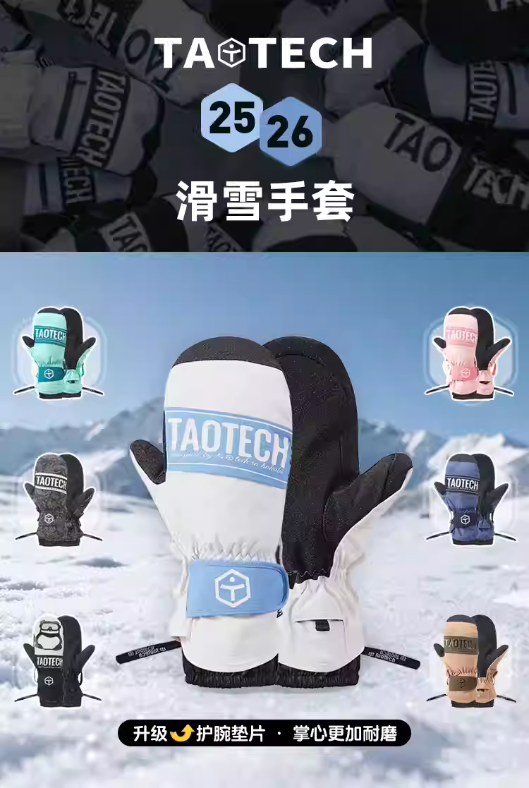【TAOTECH】基礎款滑雪手套_2526