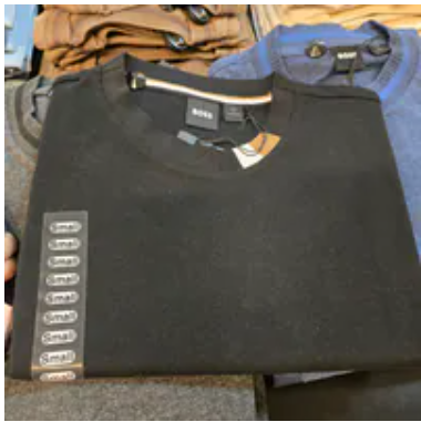 [S] HUGO BOSS BLACK TBURT X JERSEY T-SHIRT, 50557153-001 (SZZ915)