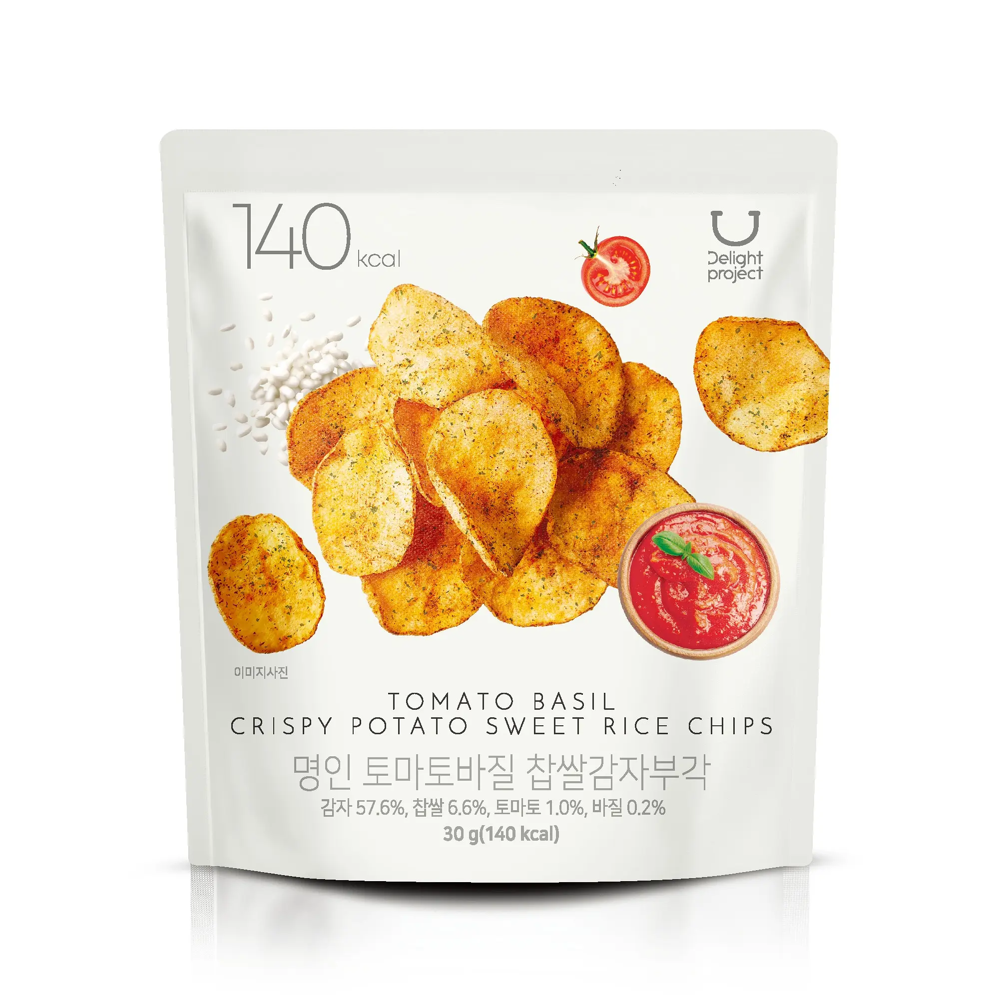 Delight Project 番茄羅勒糯米馬鈴薯脆片 30g