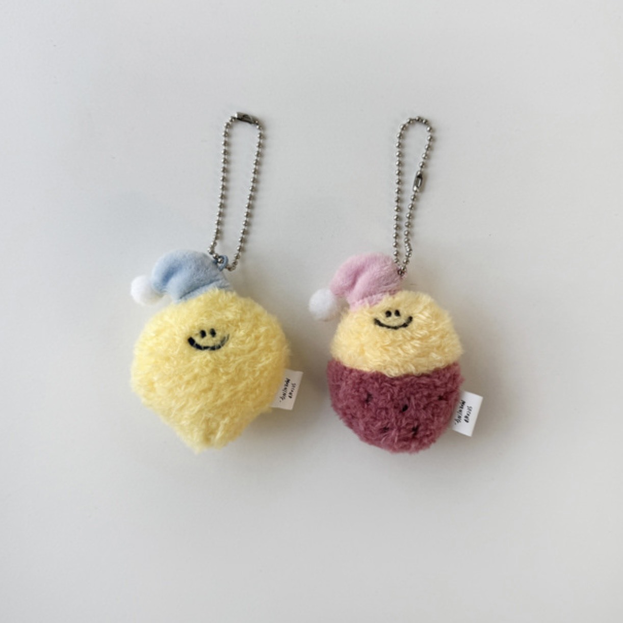 韓國 Second Morning 檸檬 地瓜 晚安鑰匙圈