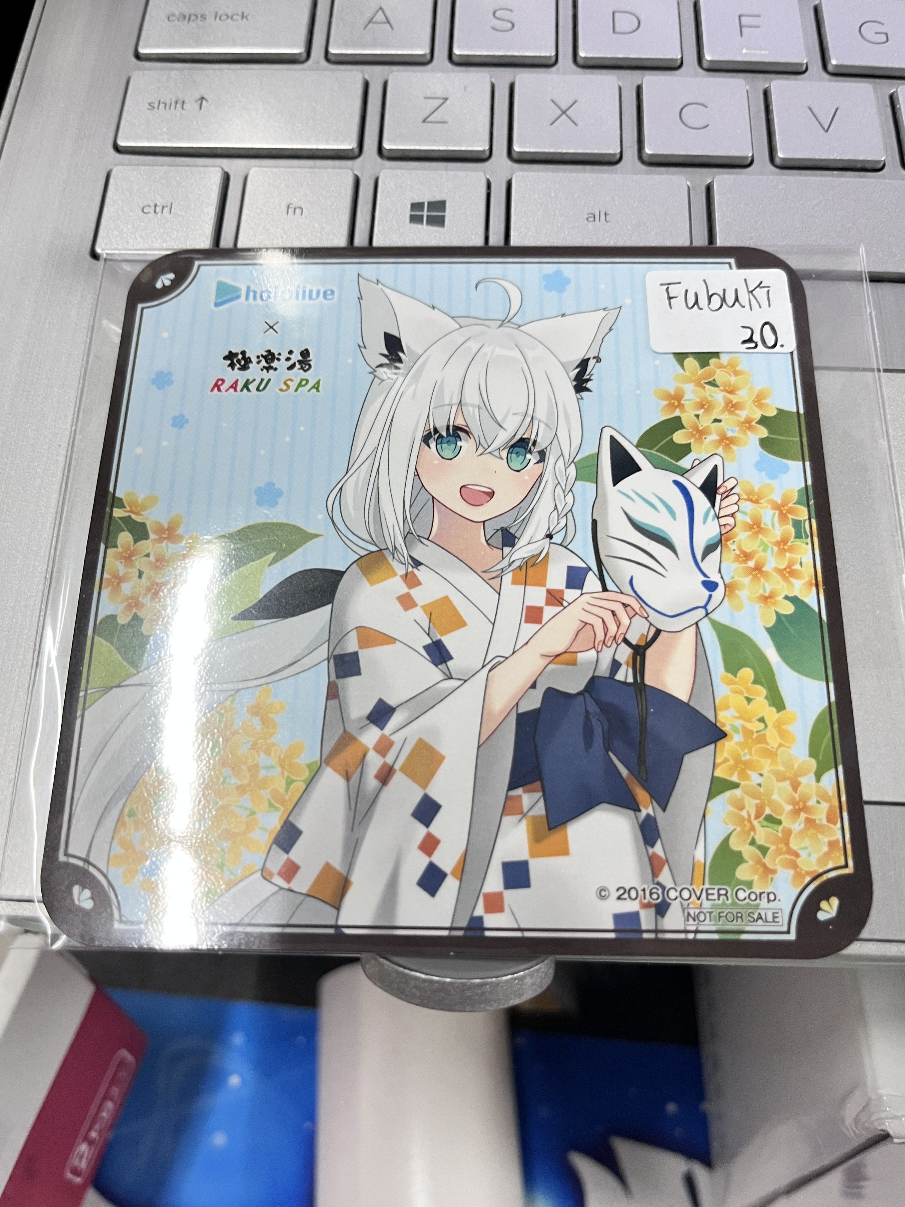 HOLOLIVE FUBUKI 杯墊#354