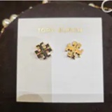 [S] TORY BURCH Tory Gold 143361 Small Logo Stud, 143361-720 (STB723)