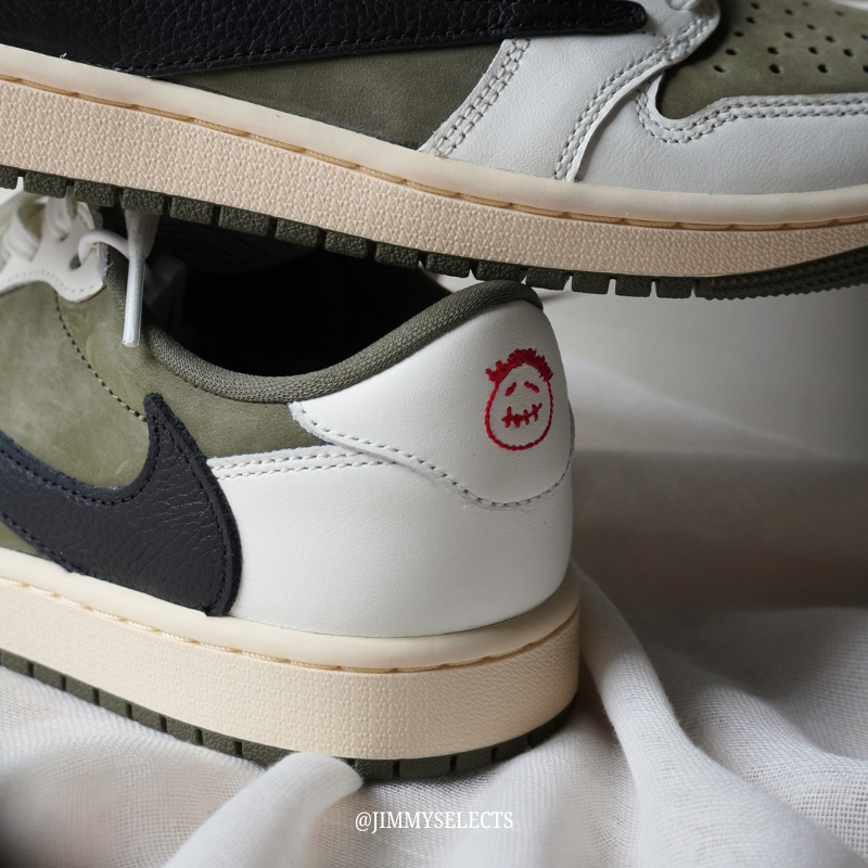 【代購】Air Jordan 1 Low OG x Travis Scott 'Medium Olive' |