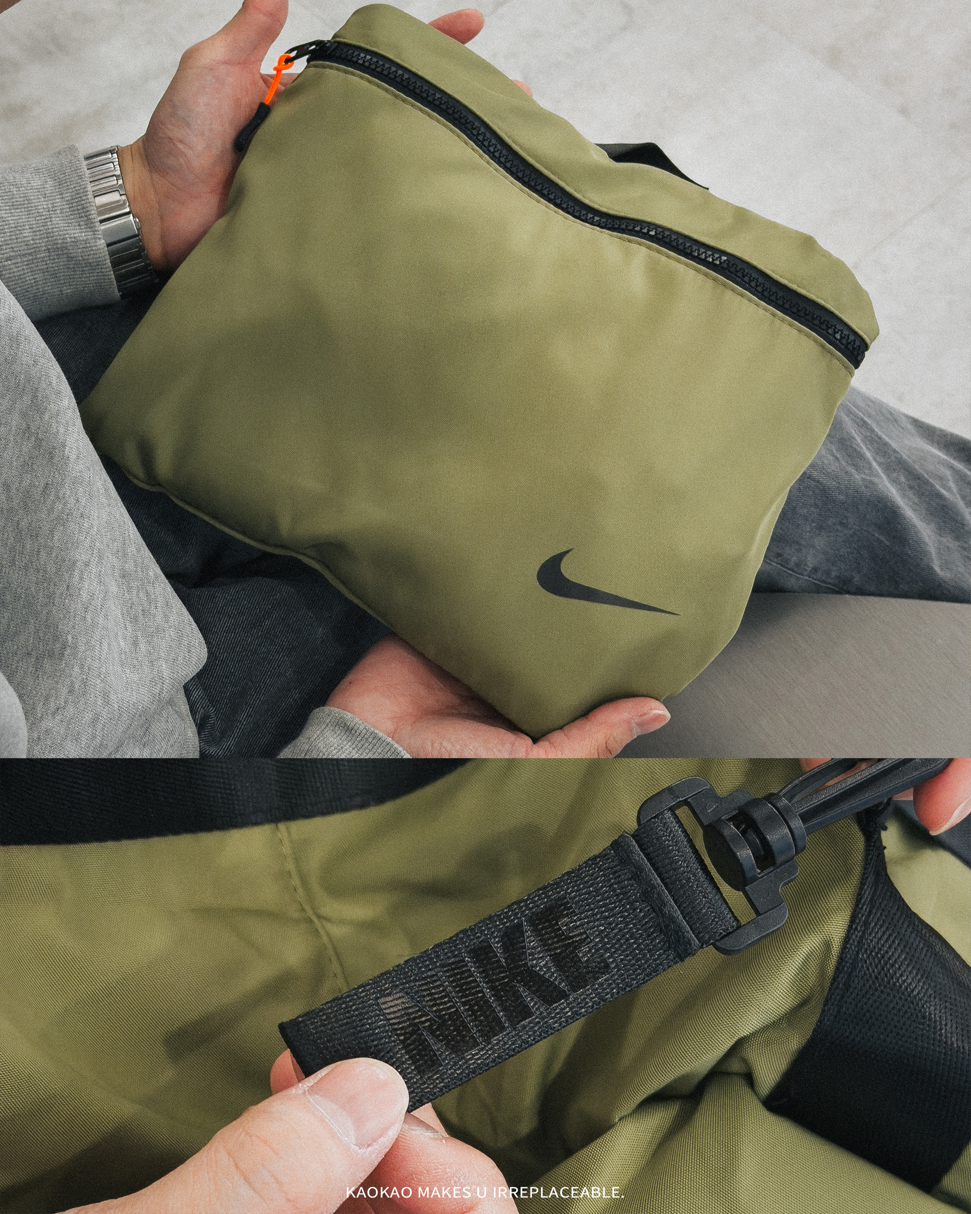 NIKE 便攜 運動 斜跨包【BG051-310A】