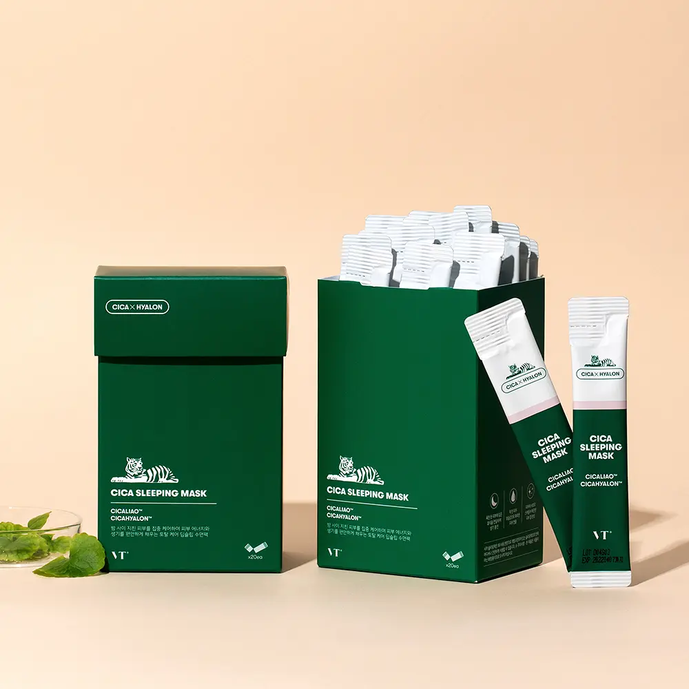 VT Cica 積雪草舒緩保濕睡眠面膜 (30 條獨立包裝)