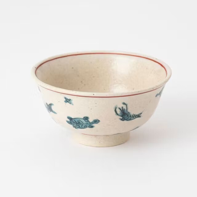 中川政七商店 - 好日茶碗 / 青繪遊魚