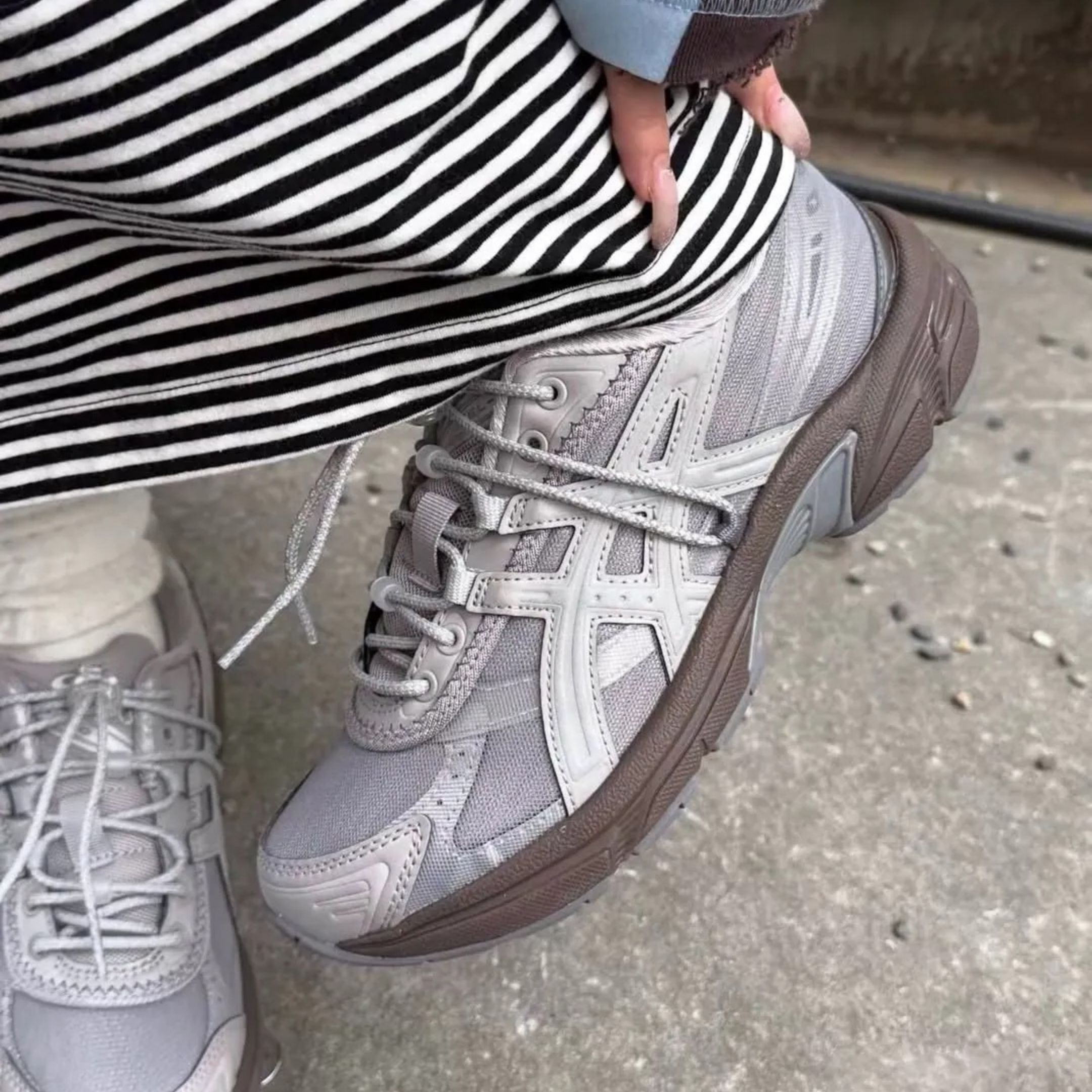 NICEDAY 代購Atmos Pink x OJOS x ASICS Gel-1130 灰棕灰聯名