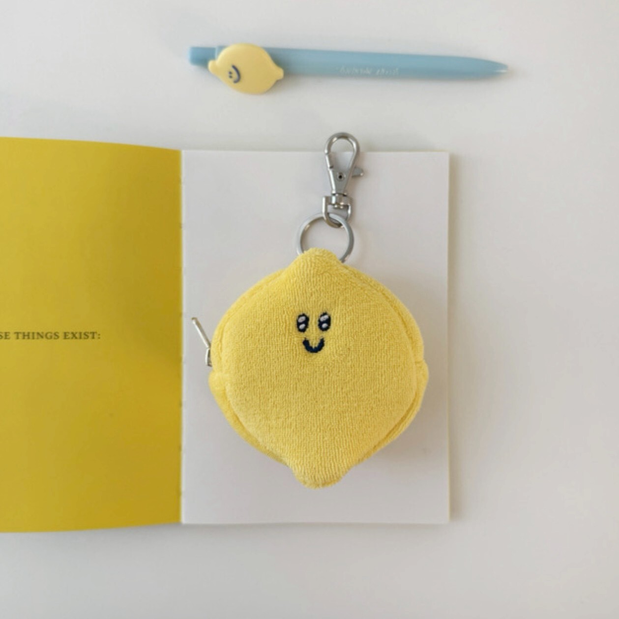 韓國 Second Morning 檸檬 地瓜 蘋果 收納包吊飾