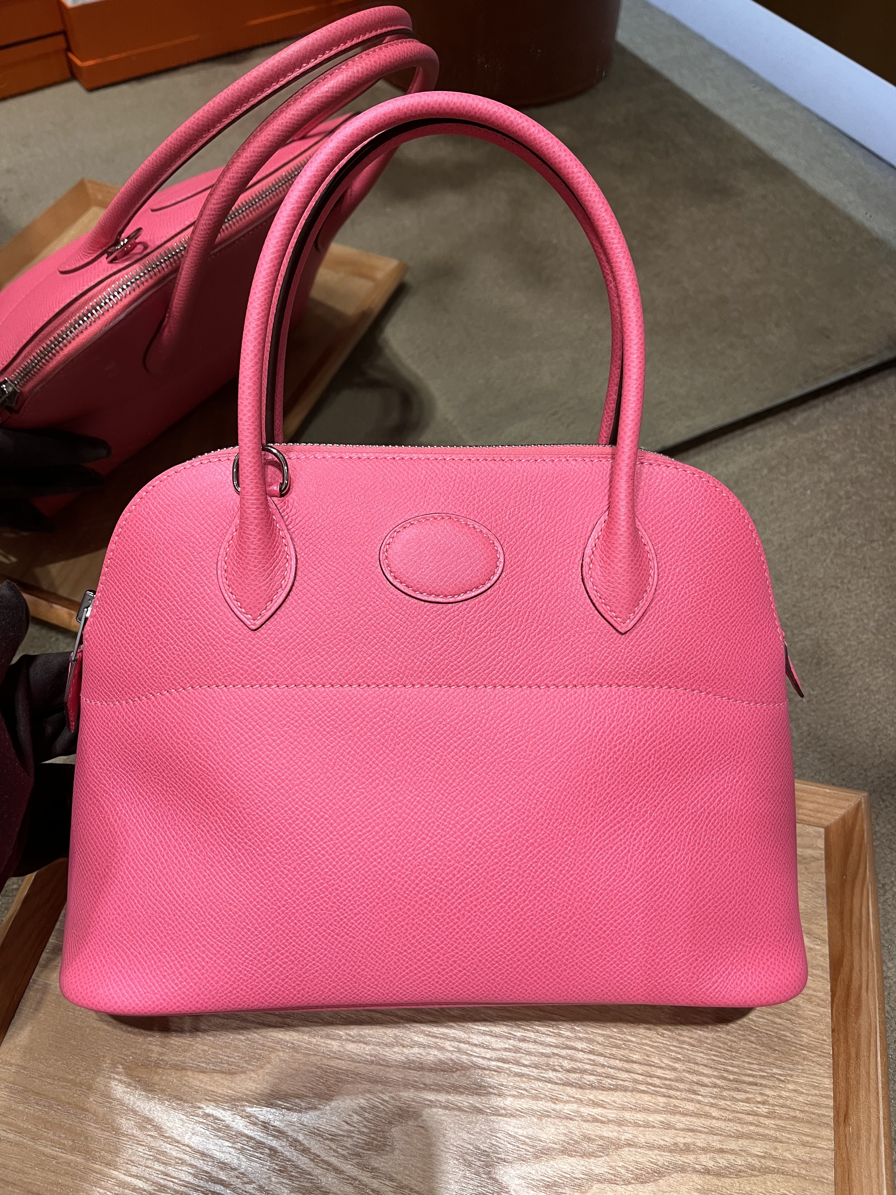 Bolide 27 粉色 ck epsom T (二手98%新）