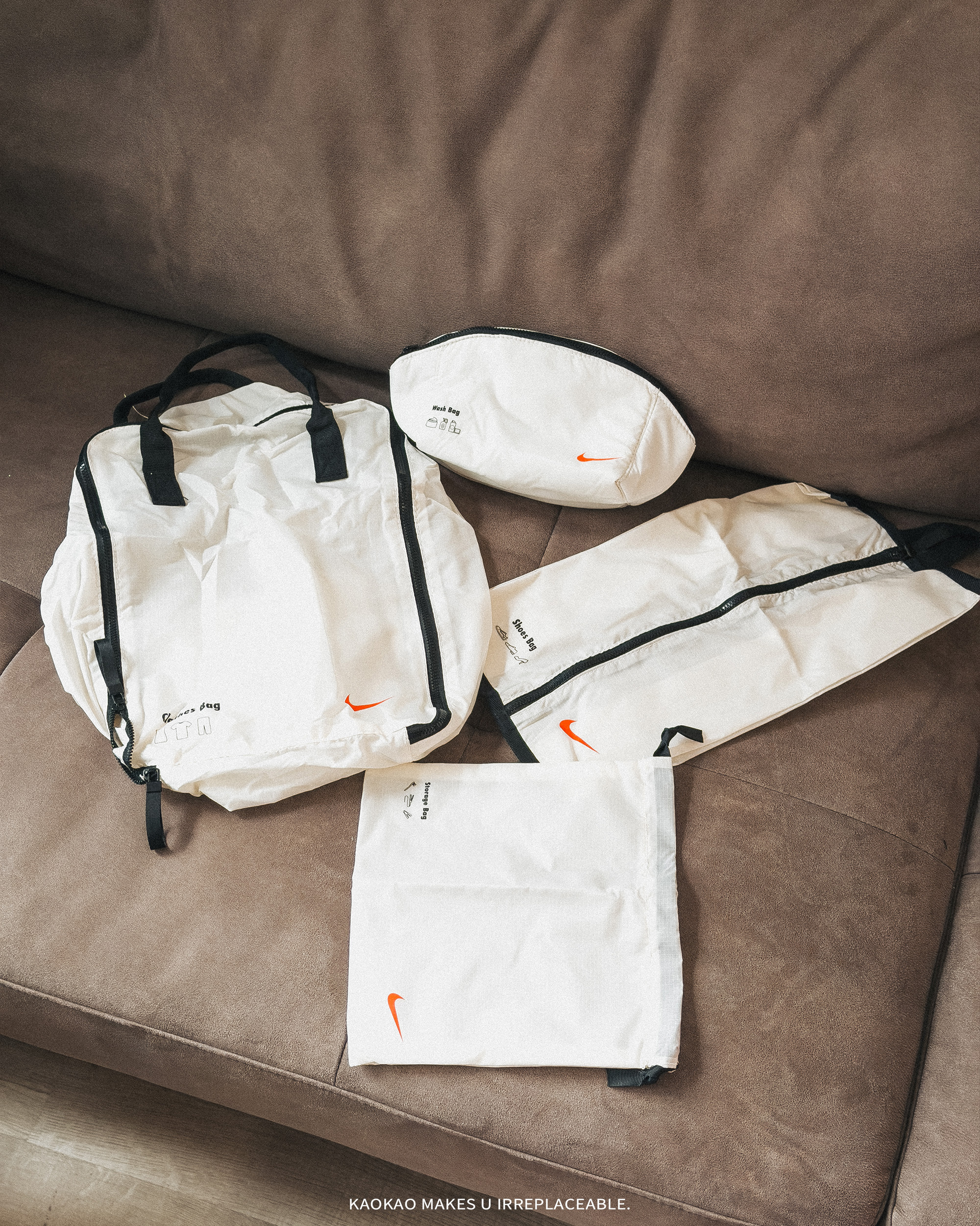 NIKE 海外限定 旅行 收納套裝【ST021-128A】