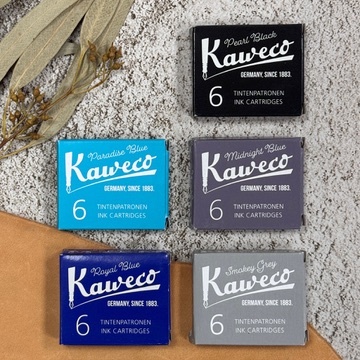 德國 Kaweco ｜ 歐規卡式墨水 六支裝