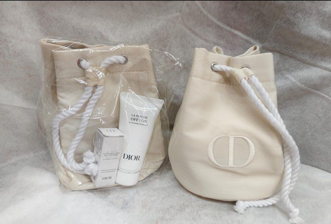 Dior三件套+索繩袋套裝 (專櫃貨)