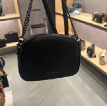 [S] MARC JACOBS BLACK 4R5HCR076H01-001 TURNLOCK CAMERA BAG, 196611783156 (SMJ622)