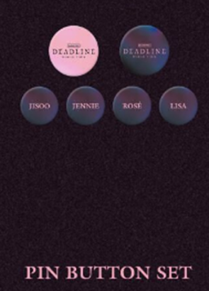 SX020 [DEADLINETOUR] BLACKPINK 別針按鈕套裝