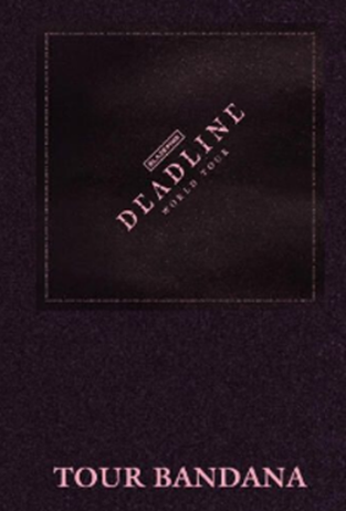 SX021 [DEADLINETOUR] BLACKPINK 巡迴頭巾