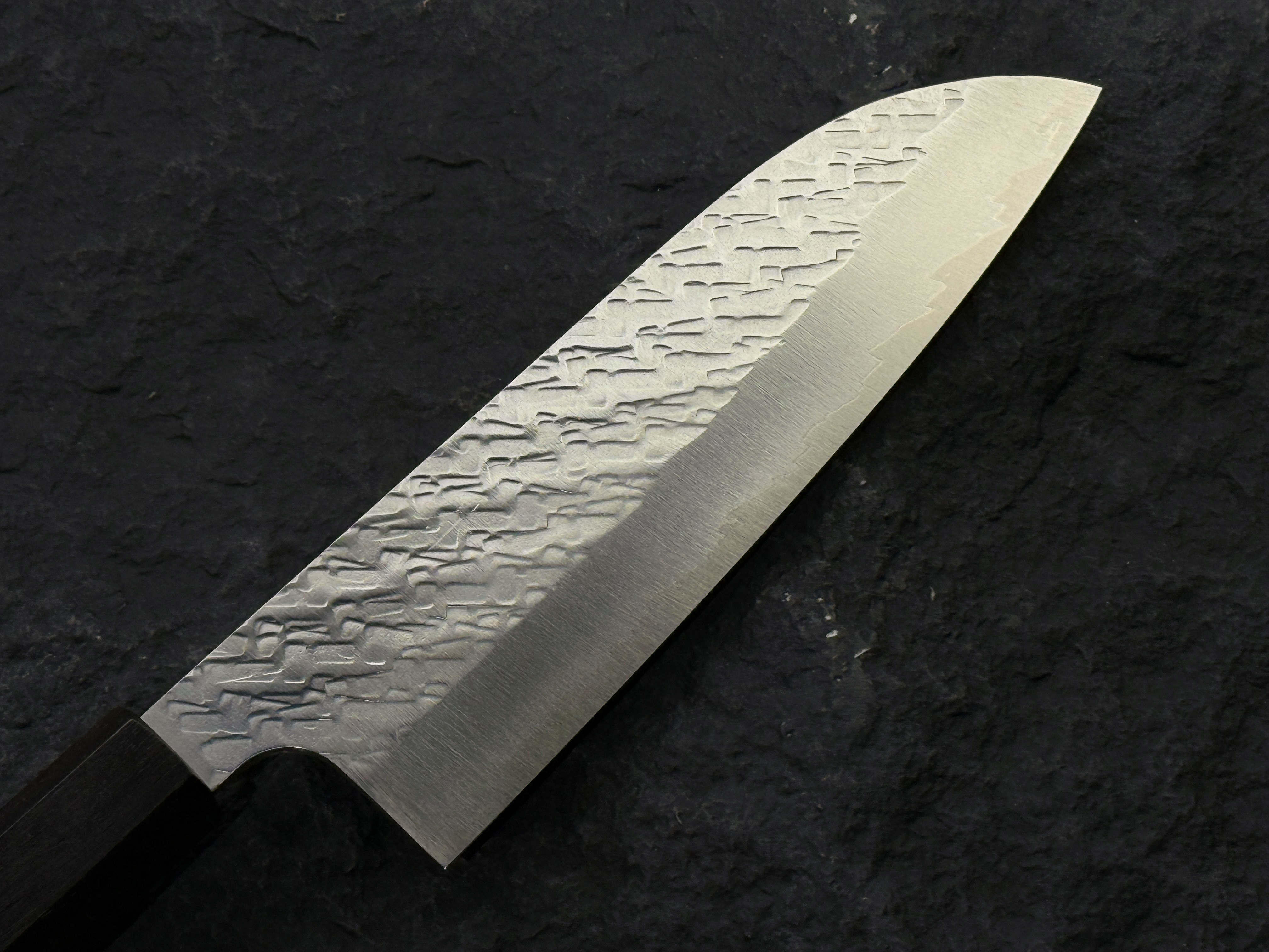 佐治武士 SPG STRIX 粉末鋼 槌目 三德 黑檀柄