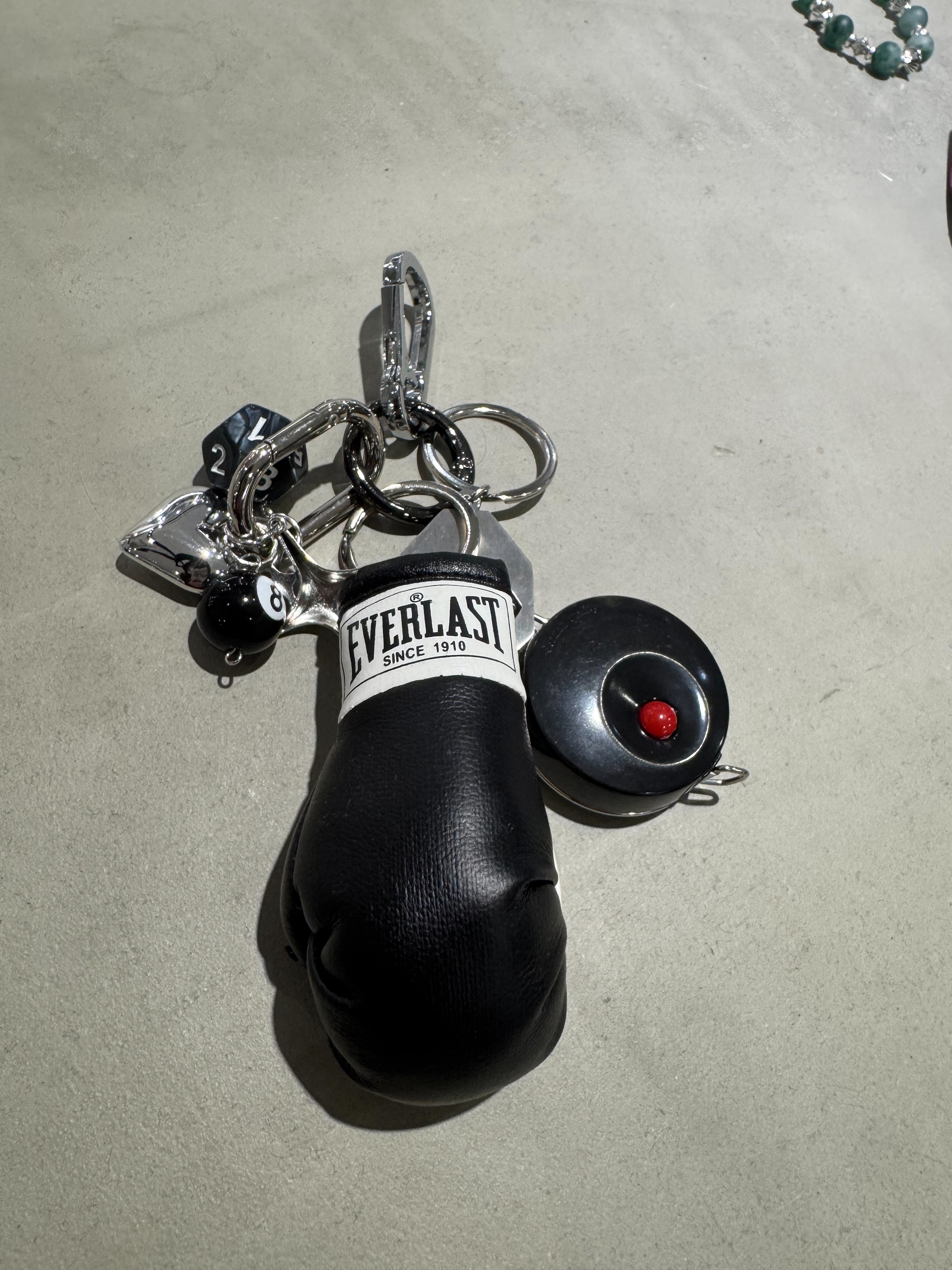 拳擊手套量尺吊飾