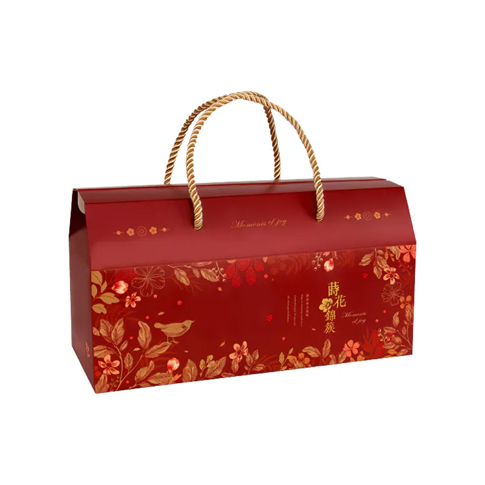 T型提盒(長) 蒔花錦簇 10入/包 26.5*10.5*14cm【3A17-126507】