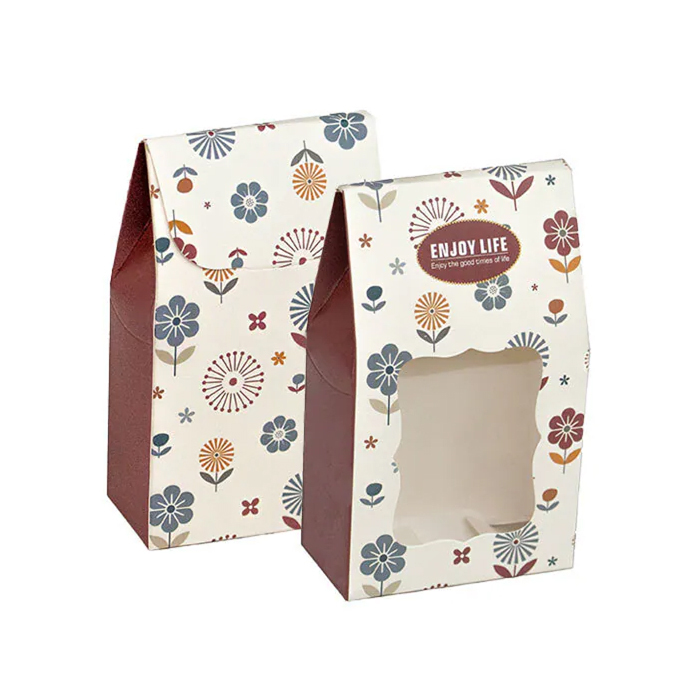 DIY鏤空包裝盒(小) 繁花齊舞 10入/包 7.4*4*12.5cm【3-61716】