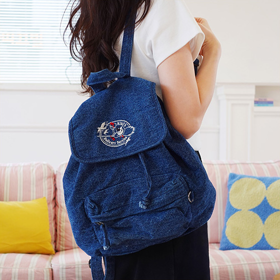 【韓國限定牛仔布系列】 背包 魔女宅急便